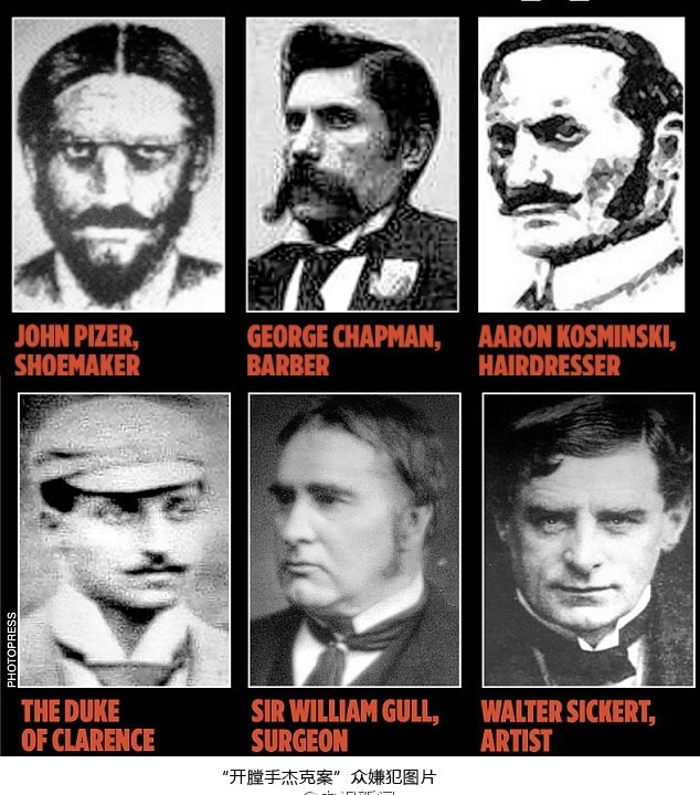 英国百余年悬案告破 DNA技术锁定“开膛手杰克”