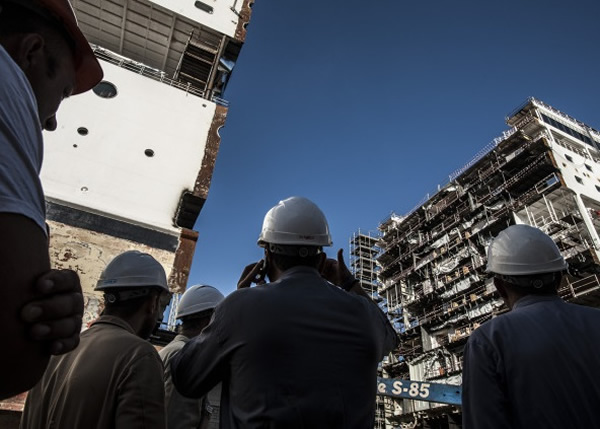 升级邮轮预计将在9周内竣工