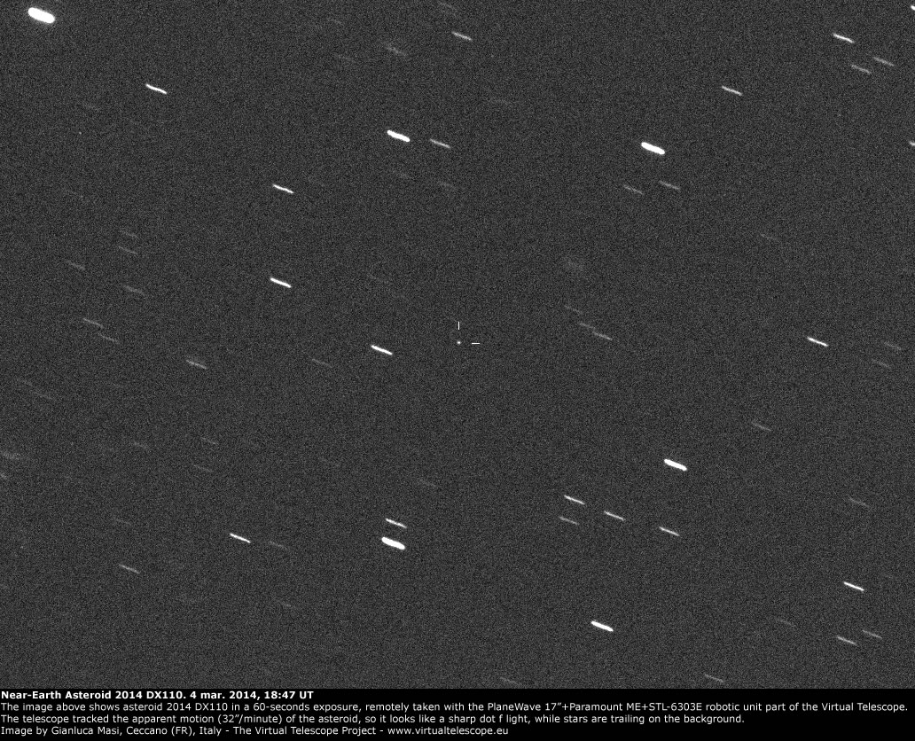 小行星2014 DX110