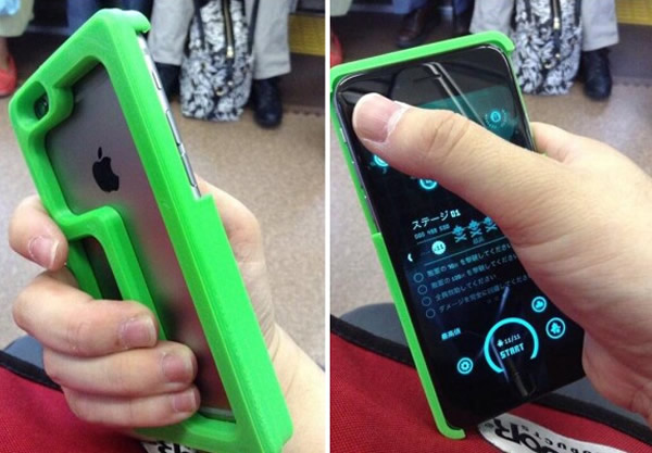 日本网友设计创意手机壳成功解决iPhone 6手持难题
