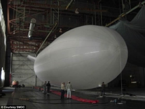 2005年,美国陆军对平流层飞艇“Hi-Sentinel 20”进行测试。