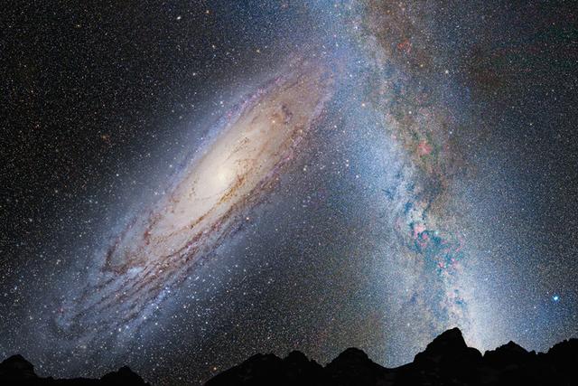 40亿至50亿年后,银河系将于仙女座星系合并,形成一个更大的星系