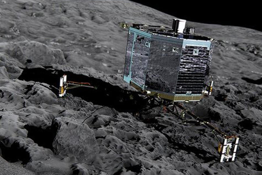 欧洲空间局的“罗塞塔”探测器11月登陆67P/楚留莫夫-格拉希门克彗星