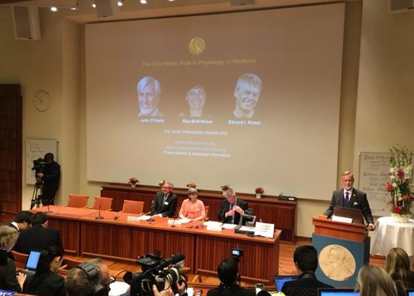 诺贝尔委员会宣布奖项时,指3人的研究解决科学界数个世纪的疑问。