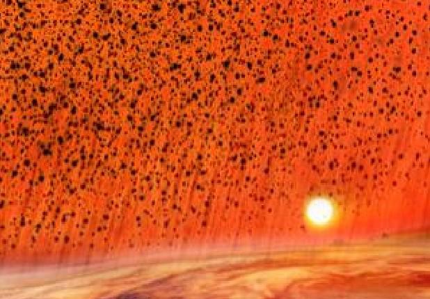 系外行星HD 209458b上纷纷飘落着氧化钛成分的黑色降雪