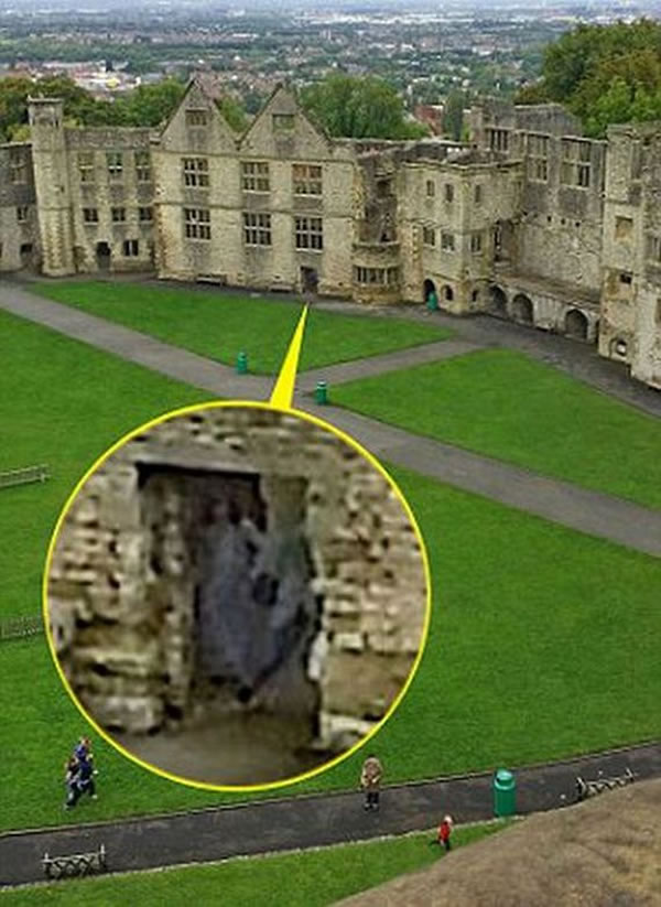 英国闹鬼的达德利城堡拍到传说中的灰夫人身影
