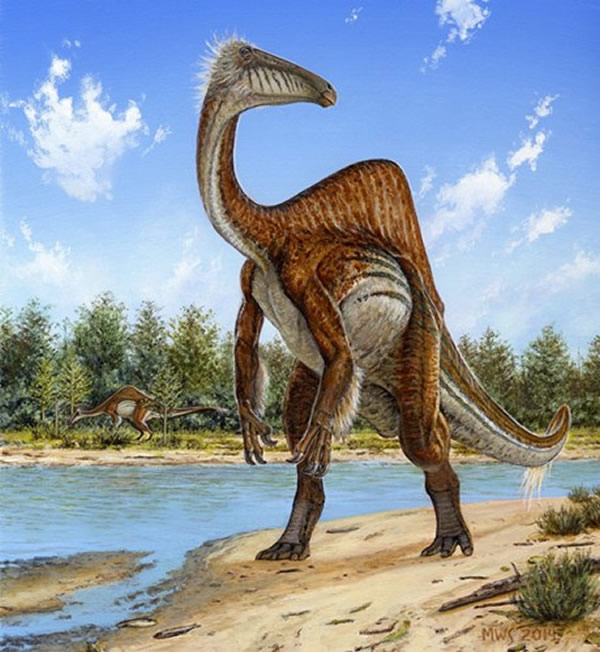 完全修复恐手龙后,真正的样貌让人觉得可笑。