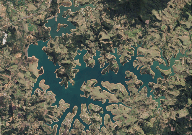 NASAӰŹˮ20138¡ⳡɺδʼʱԼ20148ʱӡ Photo Comparison, by NASA Earth