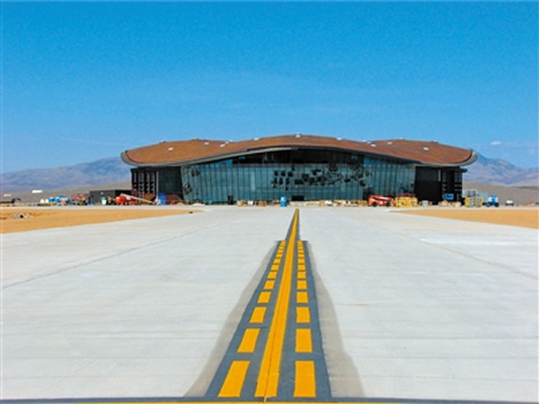 位于美国新墨西哥州北部沙漠的商用航天基地——美国太空港。