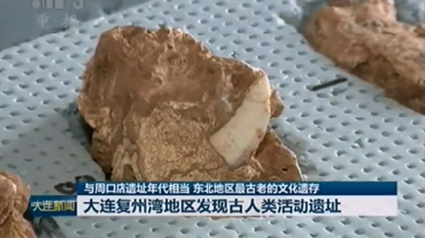 大连复州湾现距今约50万年古人类活动遗址——骆驼山金远洞