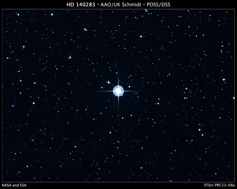 天文学家再次确定宇宙中迄今最古老恒星HD 140283的年龄：144.6亿岁