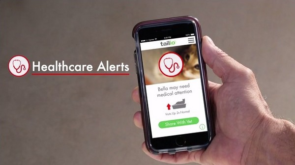 Tailio 猫砂盆有其专属的手机APP,主人就算是不在家,也可以掌握爱猫的身体状况和动态。