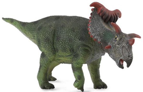 华丽角龙(Kosmoceratops)复原图
