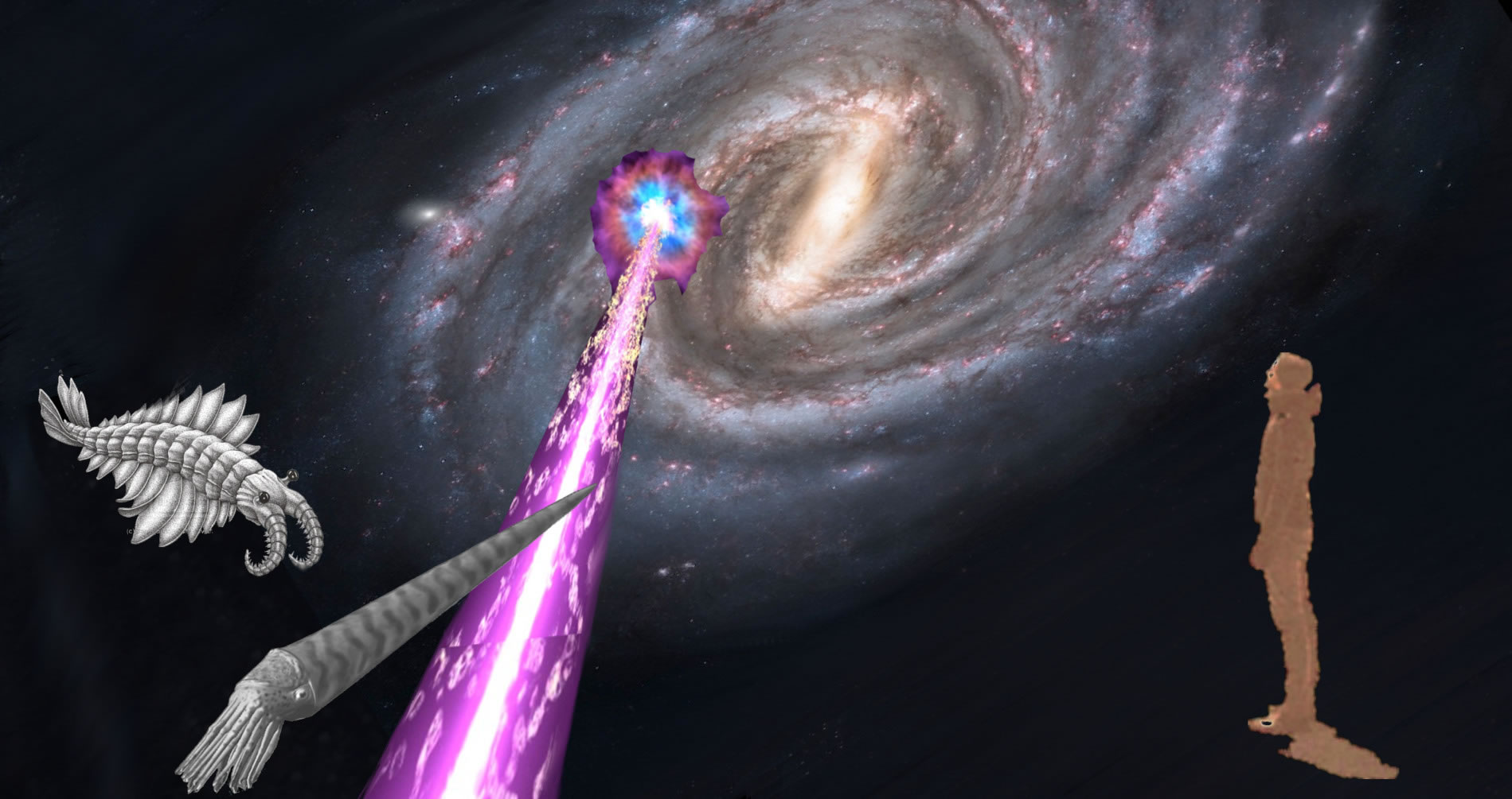 伽马射线暴释放的辐射使90%的星系毫无生机。