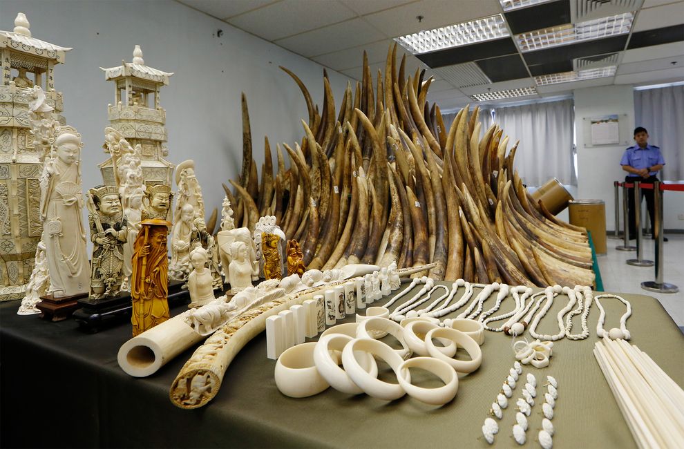 ����û�յ�������2014��5������۹���չʾ�� PHOTOGRAPH BY KIN CHEUNG, AP