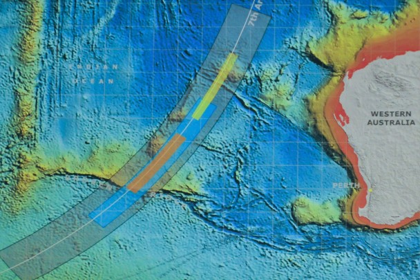 目前首要的搜索区域位于西澳海岸