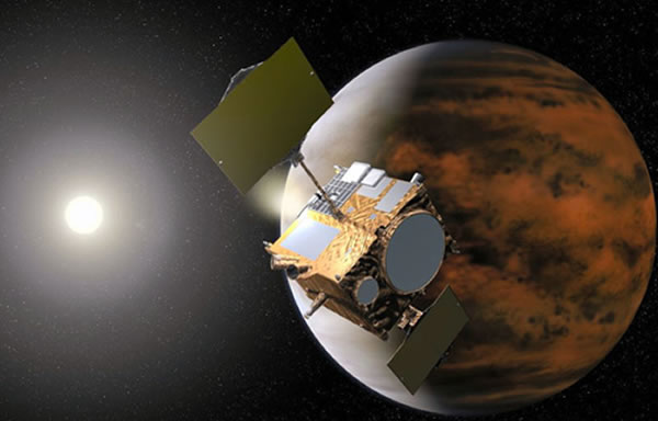 金星探测器“晓”的概念图