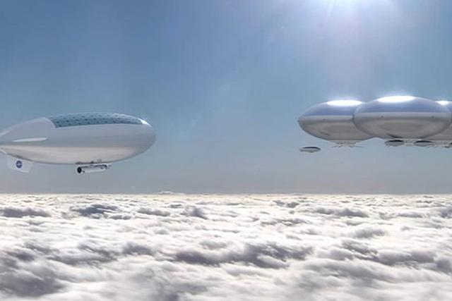 美国宇航局提出在金星大气层上部署装有太阳能电池板的飞艇实现载人金星探索计划