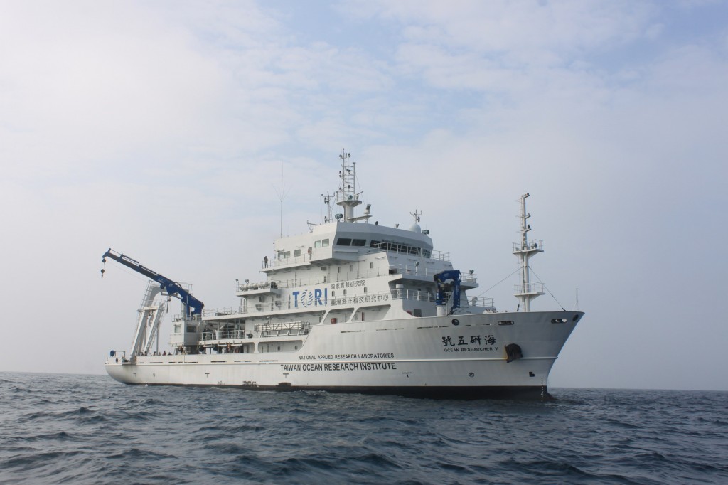 海研五号,为台湾海洋科学写下新的一页。图片提供:国家实验研究院台湾海洋科技研究中心。