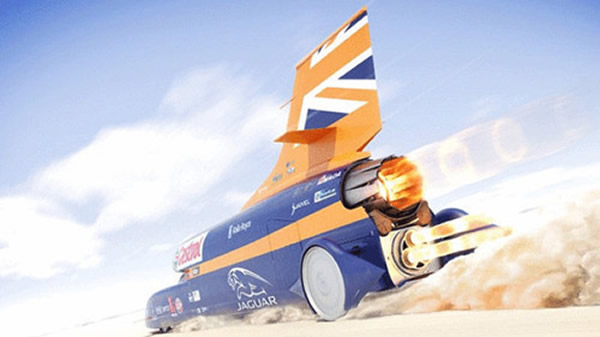 尽管受到技术难题和经费的困扰,人们还是有望在新年见证汽车时速抵达1000英里的新纪录。