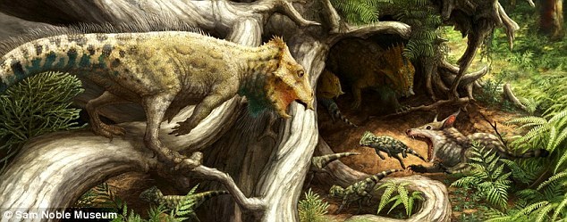 恐龙名的意思是“美国秃鹰脸”,根据这些研究,它可能只有1.4公斤(3磅)重,大小和猫差不多,只有61厘米长。