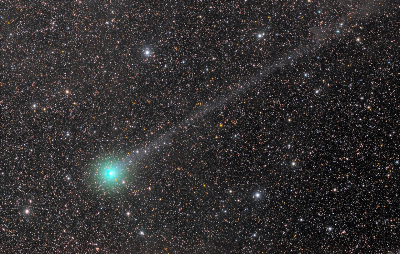 2015年1月拍摄的C/2014 Q2彗星