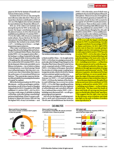 ��Ȼ���漯�ŷ�����һ����Ȼָ�����ż�׵����Nature��Science�Ϸ��������ĸ߾Ӱ���