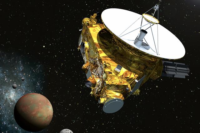 探测器上携带了7种不同的科学仪器,将对美国宇航局已经确认的冥王星5颗卫星进行探测。