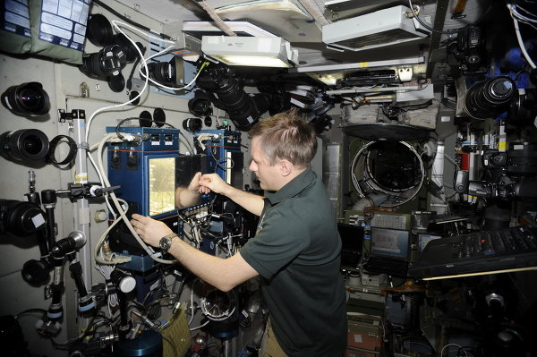 国际太空站宇航员将可吃到昂贵的鲟鱼鱼子酱以及无糖绿茶