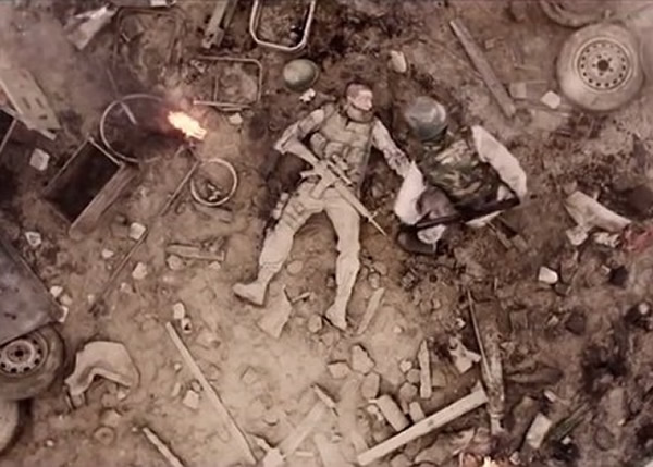 士兵在梦中亲睹战地生灵涂炭