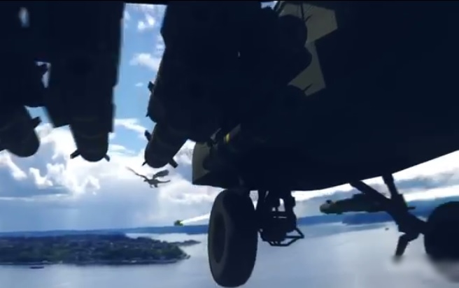 阿帕奇直升机短时间内发射所有导弹