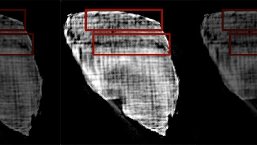 最新研究发现使用X光能成功解读庞贝古城烤焦书卷内的文字