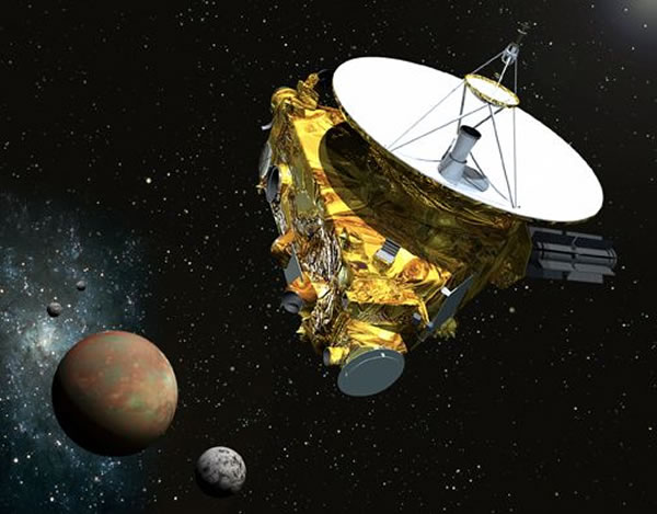新视野号将开始拍摄冥王星。图为其构想图。