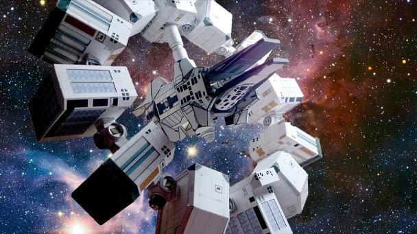 《星际启示录》的太空船。