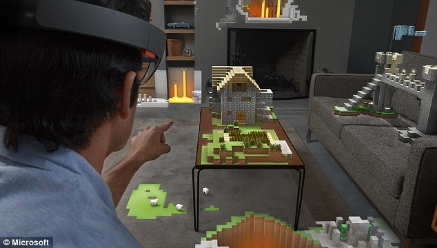 HoloLens۾ԽĻͶ䵽ߵҰУ΢ΪϵͳһMinecraftϷ126۾һ𷢲