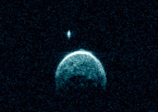 近距离掠过地球的小行星2004 BL86居然有一颗小卫星