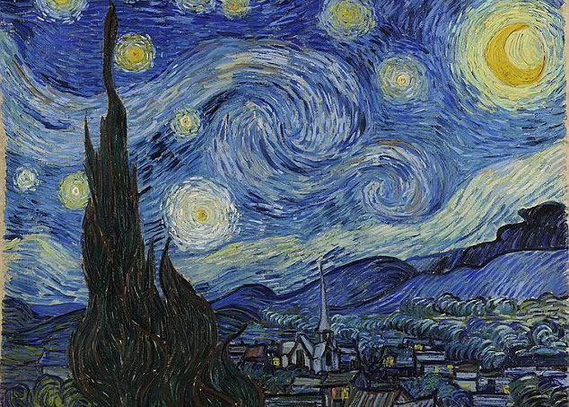美国艺术家提出新证据指梵高名作《星夜》描绘的是离地球2300万光年的“涡状星系”