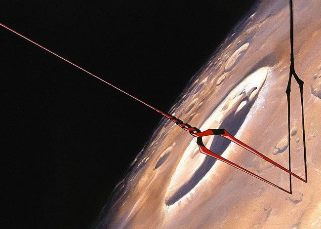 长枪刺入月球的震撼一幕成经典