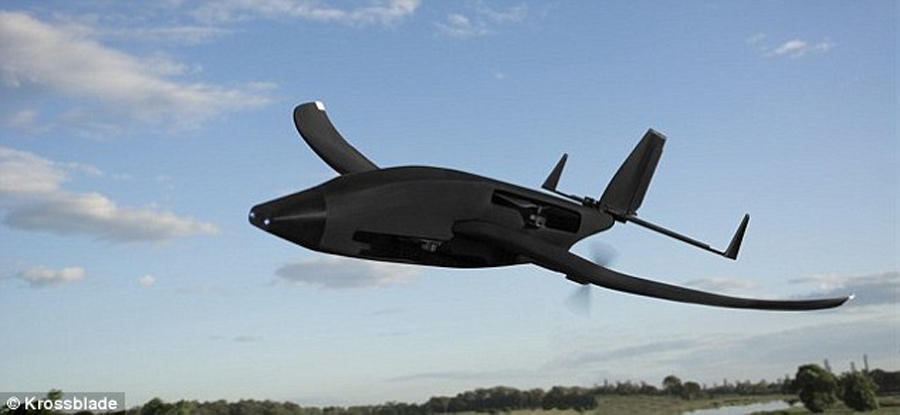 根据飞行程序,验证机能够进行24分钟的旋翼动力飞行和40分钟的固定翼飞行。显然该航空器具备了短距垂直起降能力,能够抛弃传统的跑道在任何一处平坦的场地降落。该公司