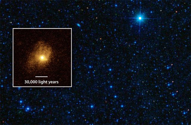 在距离地球60亿光年处发现一个正在高效诞生恒星的星系SDSSJ1506+54