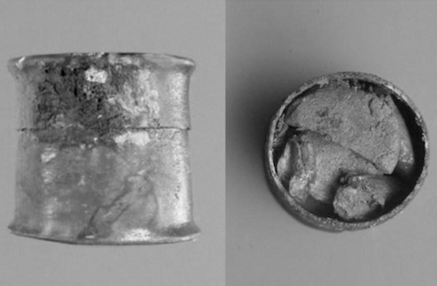 远古药箱中放置着2000年前的眼药