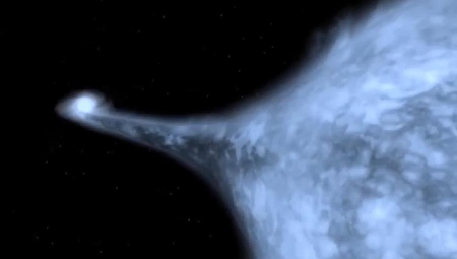 一颗恒星(US 708)正以每小时420万公里的惊人速度飞离银河系