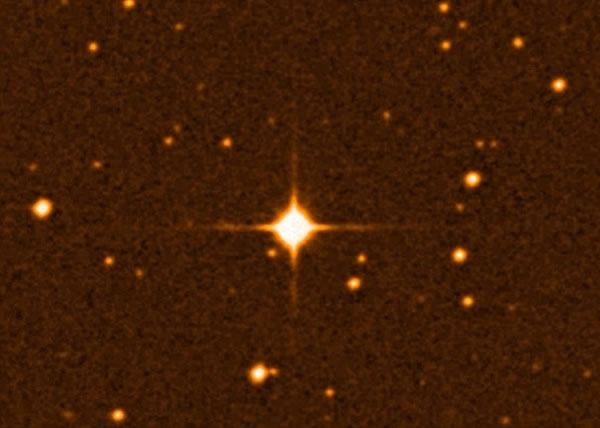 美国大学早前研究指,葛利斯581d不过是附近星体出现磁场爆炸造成的光。图为葛利斯581d的数码天文观测照。