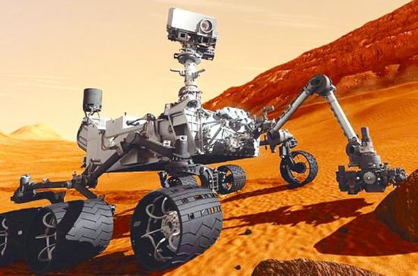 机遇号,高1.5米、宽2.3米、长1.6米、180公斤重