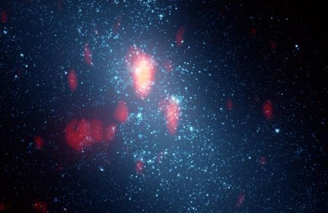 星系NGC 5253内不仅拥有巨型星团,而且还拥有大量的暗物质