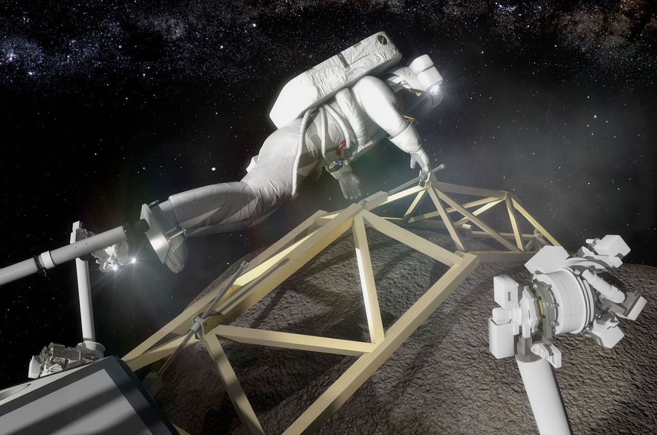 美国航天局捕星方案“小行星重定向任务”:用太空船从一颗选定的小行星表面采集岩石