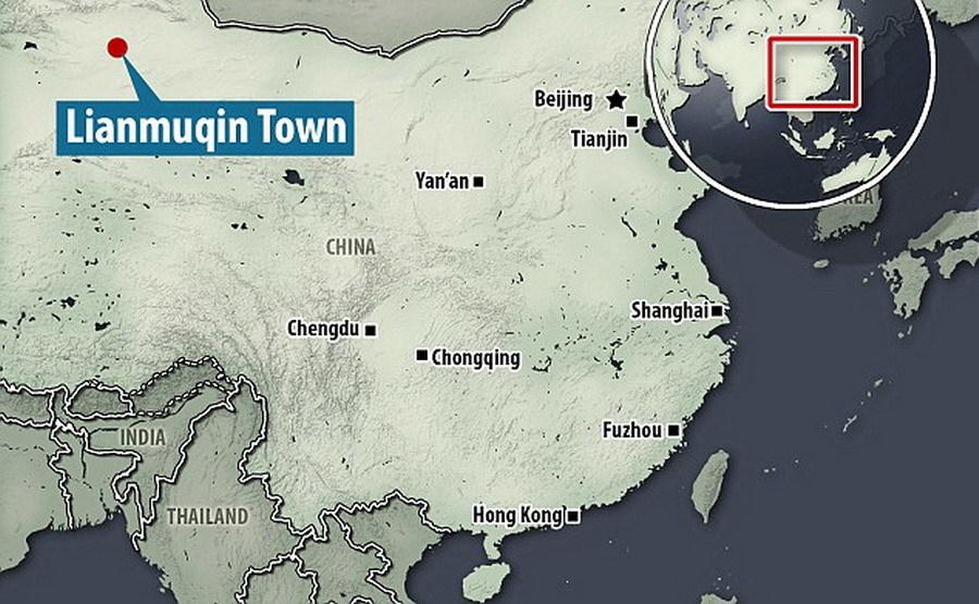 ��Щ��ڹ�ʯȦλ���й���������³������ɽ������ͼ�б�ע����ľ���򼸹�������򸲸�6.6ƽ�����