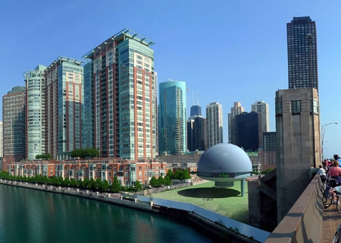 飞行屋可降落在市区