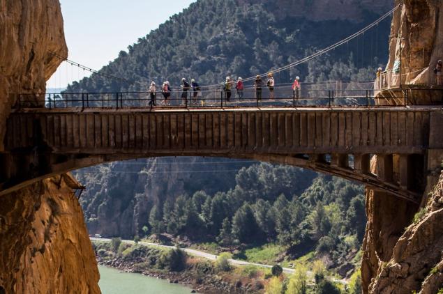 全球最惊险栈道——西班牙“国王步道”(El Caminito del Rey)时隔15年重新开放