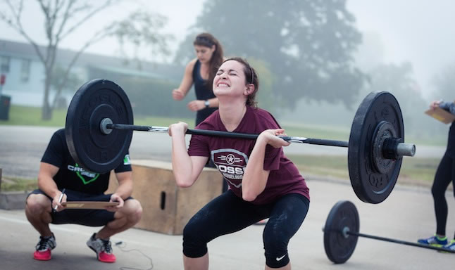 女孩子也一样,为了健康,辛苦一些也值得。